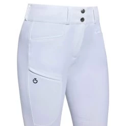Cavalleria Toscana Women's Breeches CT Academy Jersey Grip FW23, Knee-Grip 7 Cavalleria Toscana Women's Breeches CT Academy Jersey Grip FW23, Knee-Grip -Equestrian Supplies Shop cavalleria toscana reithose ct academy jersey grip white 3 1280x1280