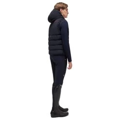 Cavalleria Toscana Men's Vest CT Academy Padded Nylon FW23, Puffer Vest -Equestrian Supplies Shop cavalleria toscana weste ct academy padded nylon black 3wL3eV1dWo5Ato 1280x1280