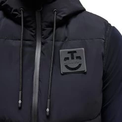 Cavalleria Toscana Men's Vest CT Academy Padded Nylon FW23, Puffer Vest -Equestrian Supplies Shop cavalleria toscana weste ct academy padded nylon black 4P4thQxvbDmAyN 1280x1280