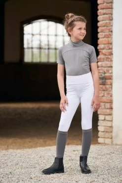 Covalliero Kid's Competition Shirt SS23, Short Sleeved -Equestrian Supplies Shop covalliero turniershirt kinder FS23 white 5 1280x1280