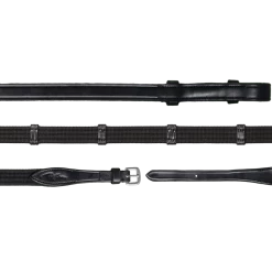 Web Reins NEC With 9 Leather Bars