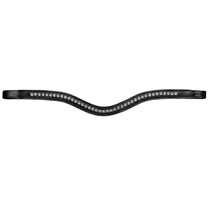 Browband White Swarovski V-Shaped NEC 3 Browband White Swarovski V-Shaped NEC