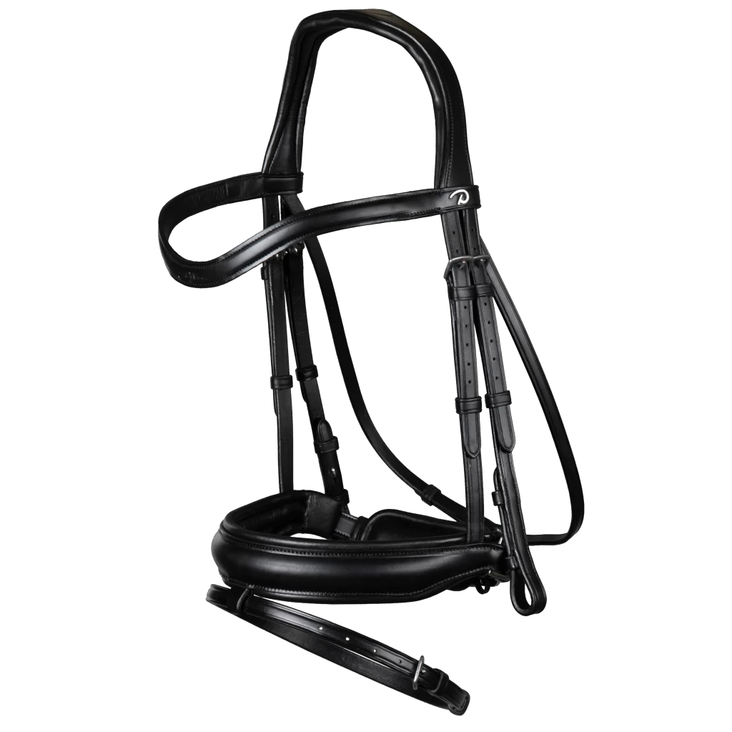 Bridle Matte Medium Crank NEC With Swedish Noseband 3 Bridle Matte Medium Crank NEC With Swedish Noseband