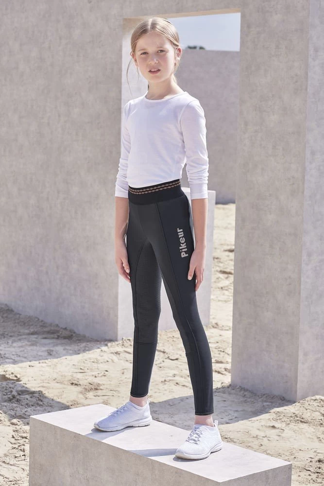 Pikeur Kids' Riding Leggings Ida Athleisure, Full Seat, Full Grip 9 Pikeur Kids' Riding Leggings Ida Athleisure, Full Seat, Full Grip - Image 7