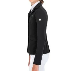 Jacket Girl's Carolink, Competition Jacket -Equestrian Supplies Shop equiline sakko carolink black 3 1280x1280