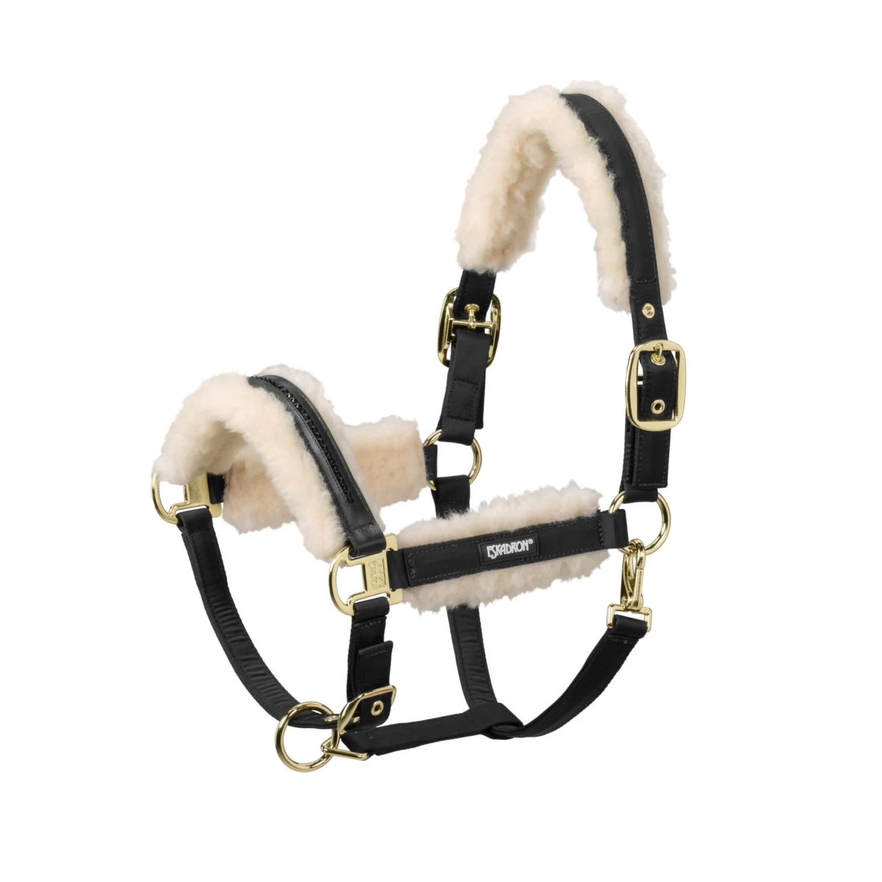 Headcollar Double Pin Evo Wool, Fur Halter 3 Headcollar Double Pin Evo Wool, Fur Halter