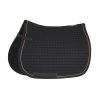 Jumping Saddle Pad Cotton Gold -Equestrian Supplies Shop eskadron schabracke cotton gold schwarz 1280x1280