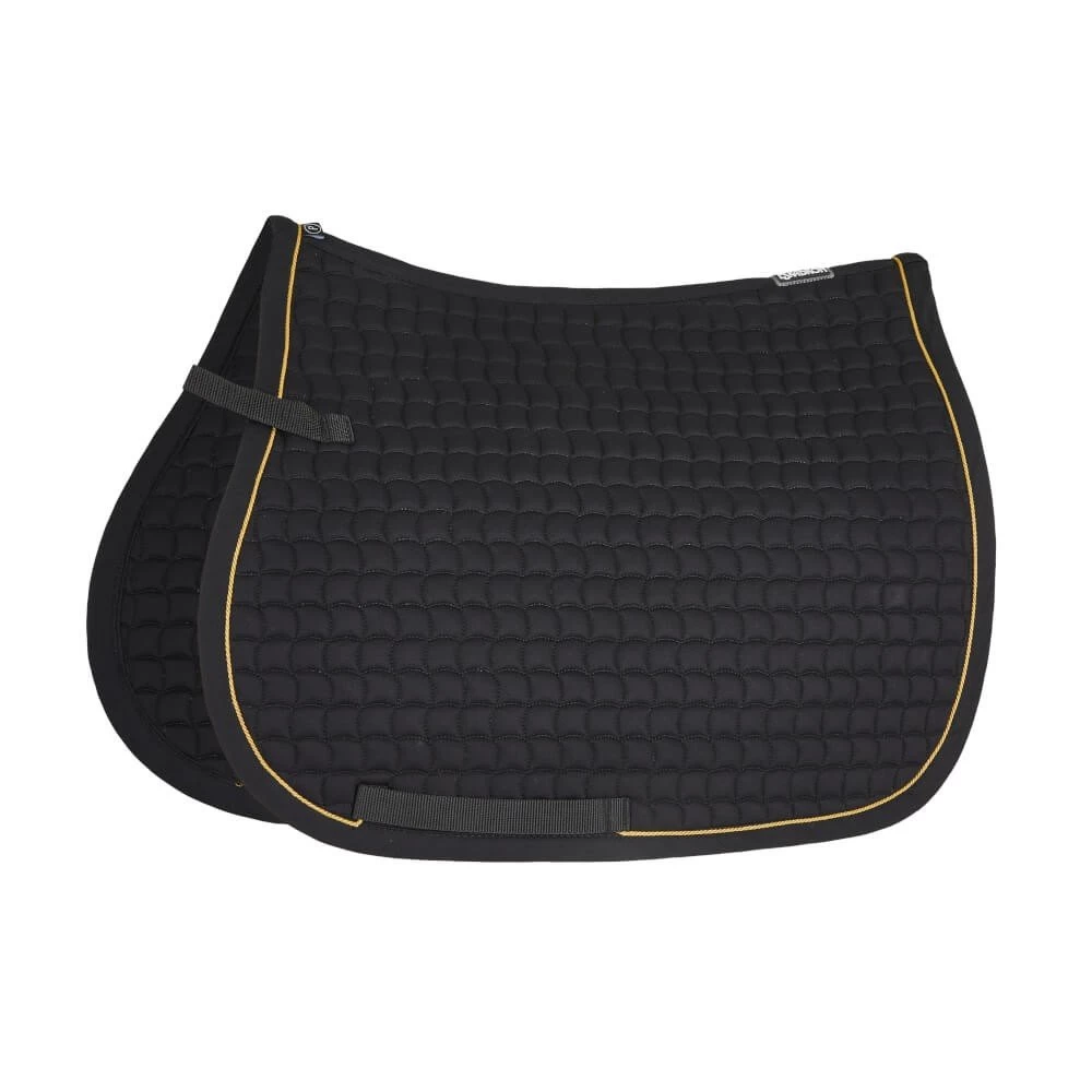 Jumping Saddle Pad Cotton Gold 3 Jumping Saddle Pad Cotton Gold