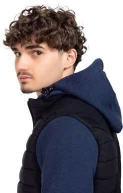 Men's Down Vest Karl, Sleeveless -Equestrian Supplies Shop freejump hd karl black 07 processed 1280x1280