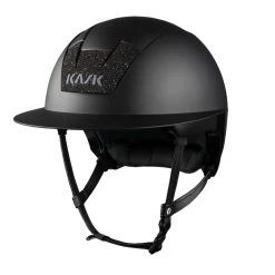 KASK Riding Helmet Kooki Lady Matte Crystals Carpet Rivet