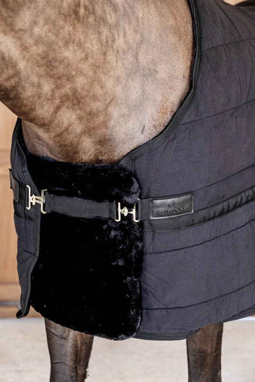 Kentucky Horsewear Chest Expander Vegan Sheepskin, 1 Buckle - Image 3