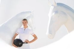 Pikeur Women's T-Shirt Valine SS23, Training Shirt, Short Sleeve -Equestrian Supplies Shop pikeur top damen valine FS23 white 02 1280x1280