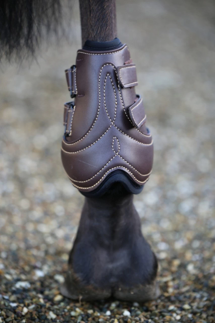 Kentucky Horsewear Fetlock Boots "Leather Moonboots Max". 5 Kentucky Horsewear Fetlock Boots "Leather Moonboots Max". - Image 3