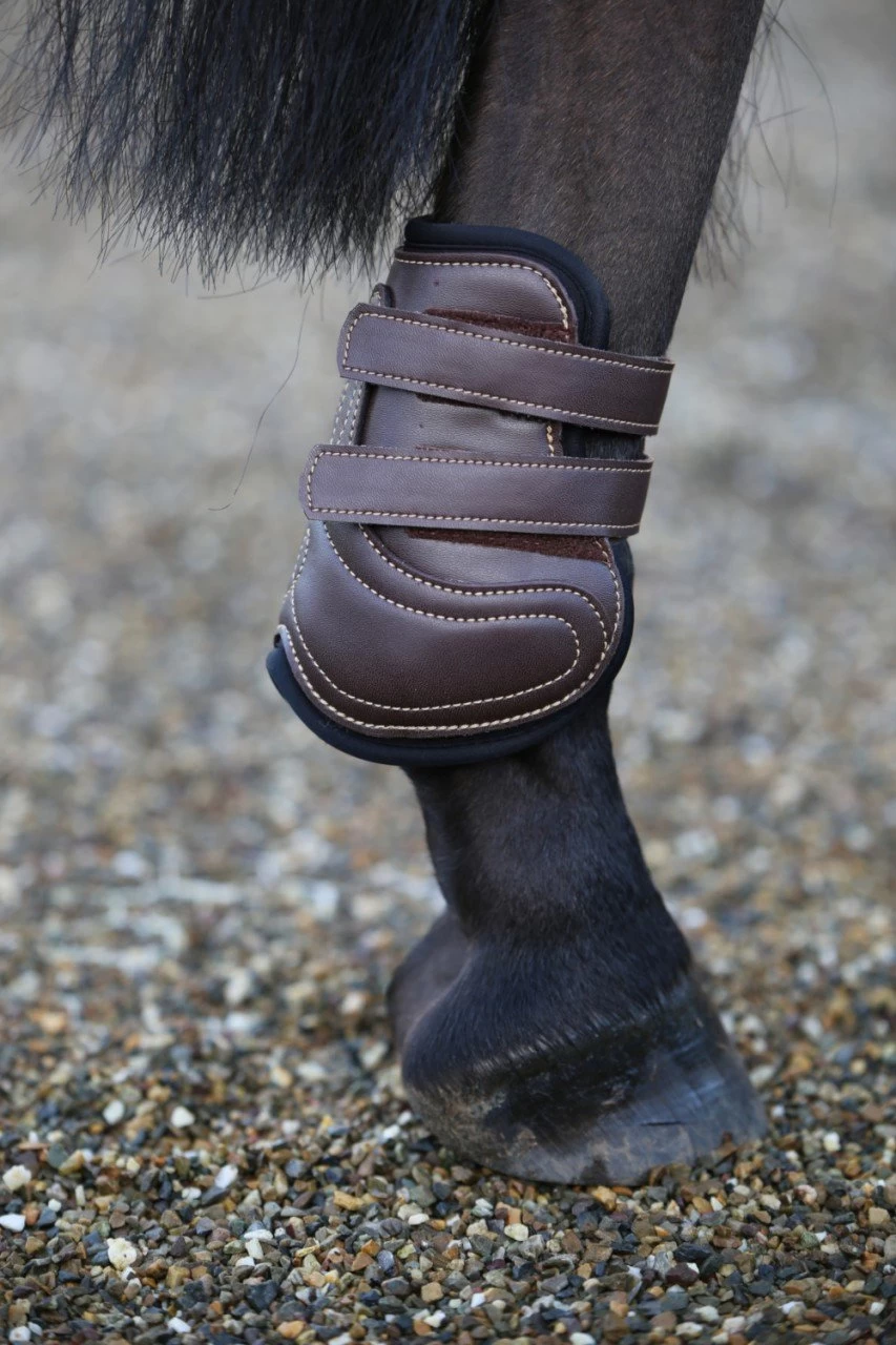 Kentucky Horsewear Fetlock Boots "Leather Moonboots Max". 4 Kentucky Horsewear Fetlock Boots "Leather Moonboots Max". - Image 2