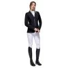 Women's Competition Jacket Jersey And Mesh Zip FW22 -Equestrian Supplies Shop rgitaly turniersakko jersey mesh zip blu navy 1 1280x1280
