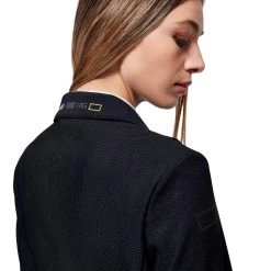 Women's Competition Jacket Jersey And Mesh Zip FW22 -Equestrian Supplies Shop rgitaly turniersakko jersey mesh zip blu navy 4 1280x1280