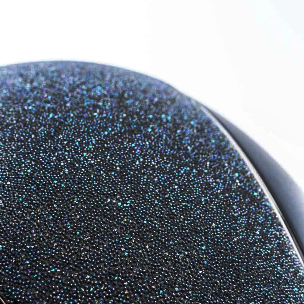 Riding Helmet Classic SM, Top Crystal Fabric Sw Paradise Shine, Trim+Blazon Black Chrome 6 Riding Helmet Classic SM, Top Crystal Fabric Sw Paradise Shine, Trim+Blazon Black Chrome - Image 4