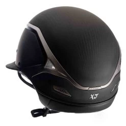 Riding Helmet XJ Miss Shield, Carbon -Equestrian Supplies Shop samshield reithelm xj miss shield carbon schwarz matt 6 1280x1280