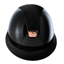 Riding Helmet MS SG, Top Alct Mtl Rose Shield Sw, FB Alct, Trim Matt, Blazon Rose Gold -Equestrian Supplies Shop schwarz 3 1280x1280