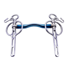 TRUST Driving Bit Liverpool Sweet Iron, Low Port, 3 Slots, Non-Fixed, 16 Mm Thickness